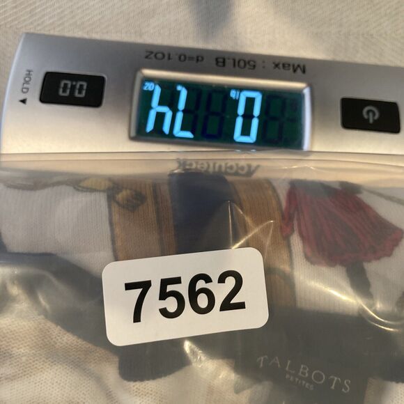 Talbots Status Print Charming Button Cardigan Sweater Size LP - Picture 9 of 11